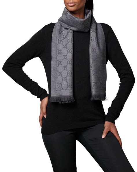 womens black gucci scarf|gucci scarf buy online.